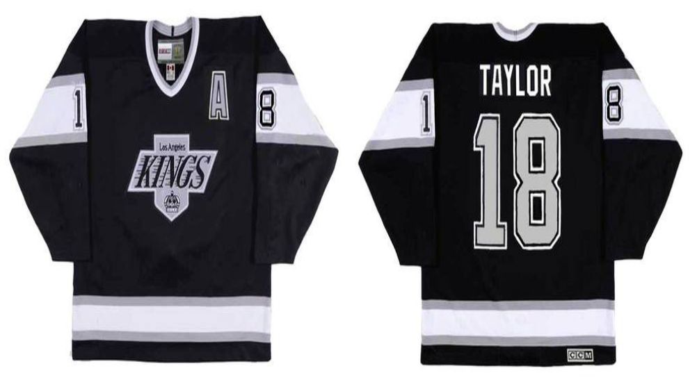 2019 Men Los Angeles Kings #18 Taylor Black CCM NHL jerseys->los angeles kings->NHL Jersey